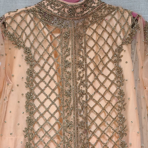 Women's Indian Bridal Tunic Lehenga Dress - Picture 6 of 12